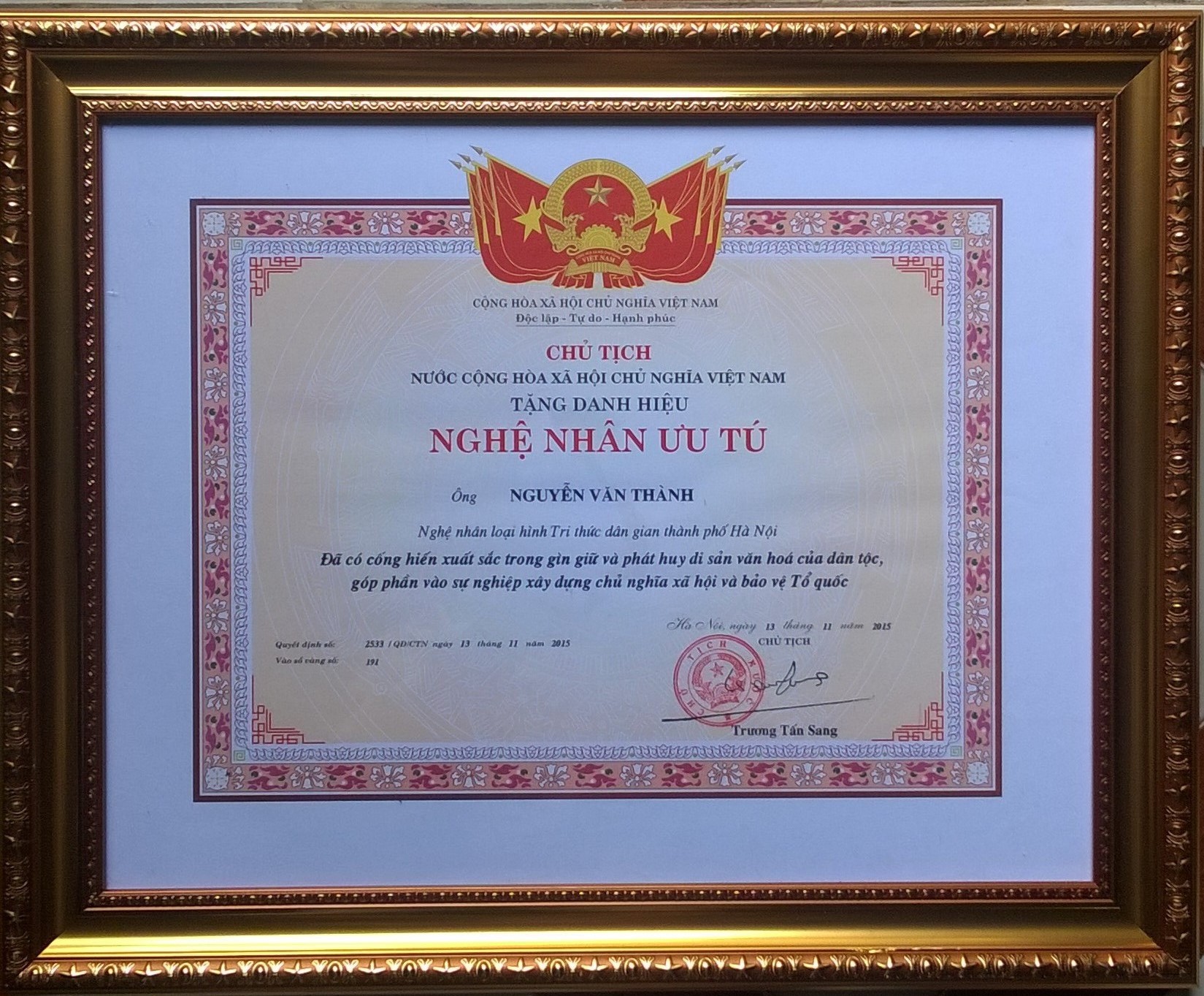 Dịch vụ nặn tò he nổi tiếng tại Hà Nội Nghệ Nhân Nhân Dân được Nhà Nước Phong tặng